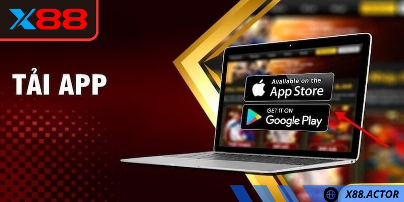 Các bước tải app X88 trên Android khá đơn giản 